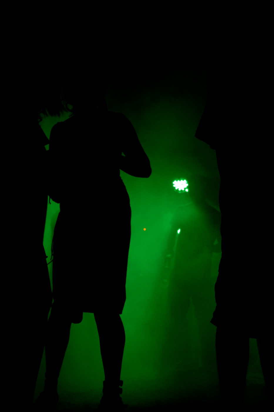 Concert — lumière verte