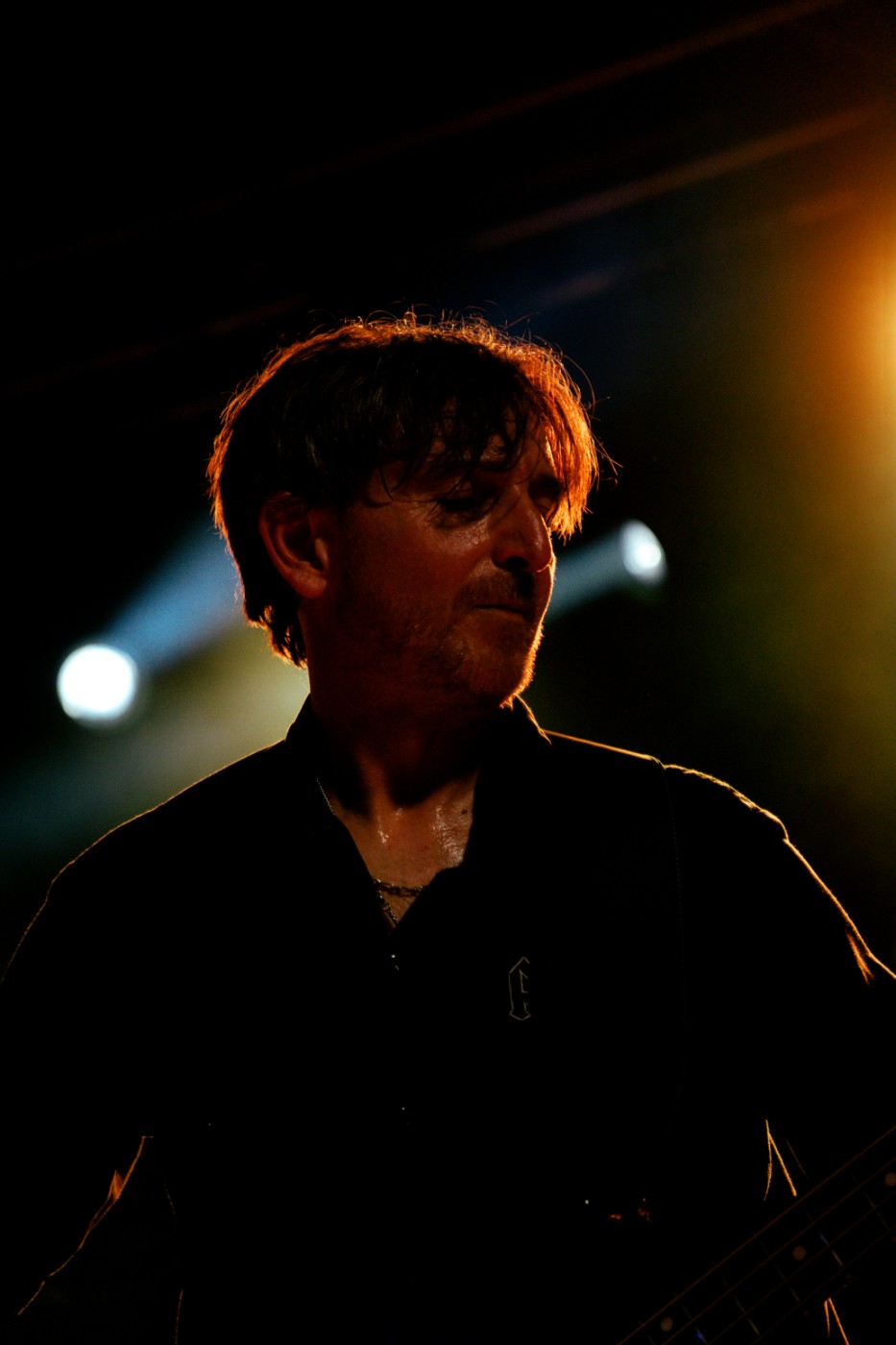 Concert — lumière orangée